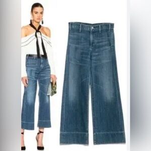 Citizens of Humanity Abigail wide legged jeans 31